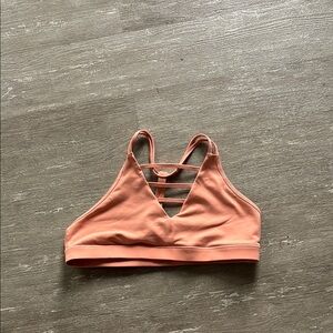 ZYIA Orange Racerback Bralette Intimates